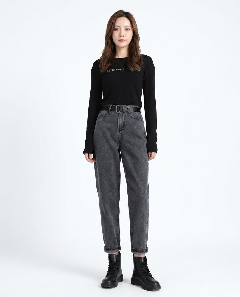Cloppenburg Mode - Novum | Hochgeschnittene Karottenförmige Hose Damen