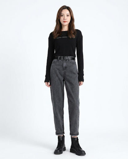 Cloppenburg Mode - Novum | Hochgeschnittene Karottenförmige Hose Damen