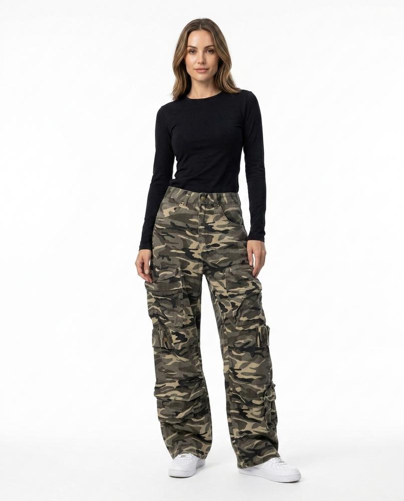 Cloppenburg Mode - Tatud | Gemusterte Weit Geschnittene Hose Unisex