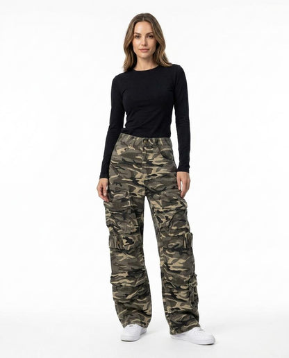 Cloppenburg Mode - Tatud | Gemusterte Weit Geschnittene Hose Unisex