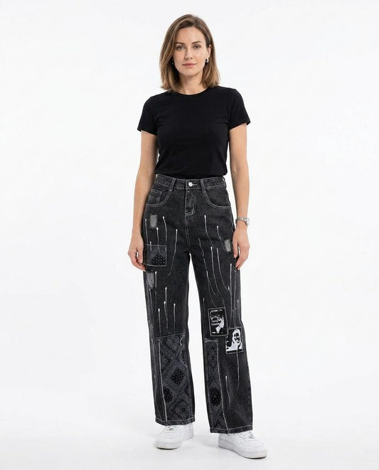 Cloppenburg Mode - Yozud | Gepatcht Gerade Geschnitten Hose Unisex