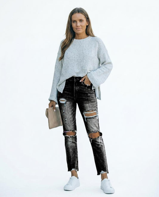 Cloppenburg Mode - Sosos | Zerrissene Verwaschene Hose Damen