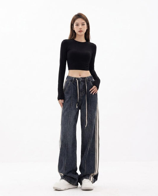 Cloppenburg Mode - Aizar | Weit Geschnittene Gestreifte Hose Unisex