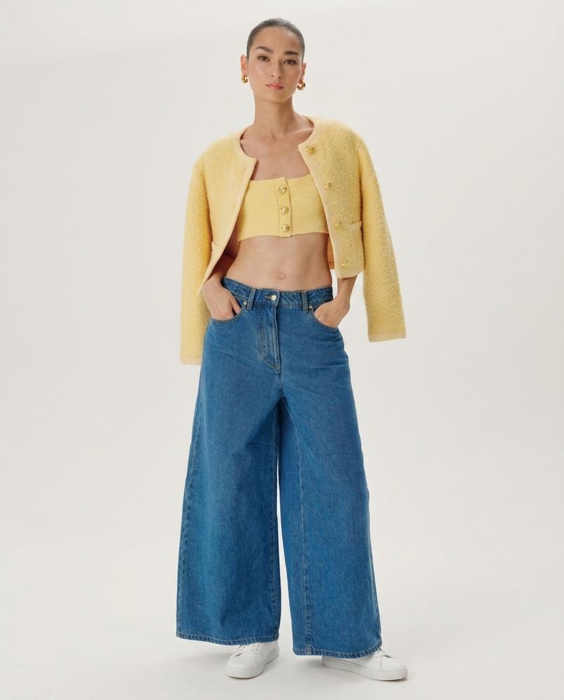 Cloppenburg Mode - Duful | Hoch Taillierte Weit Geschnittene Hose Damen