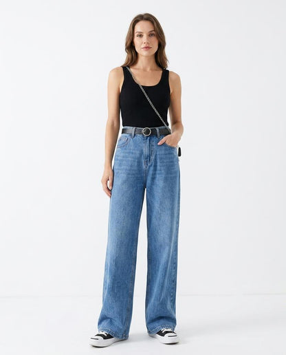 Cloppenburg Mode - Nogem | Weit Geschnittene Denim Hose Damen