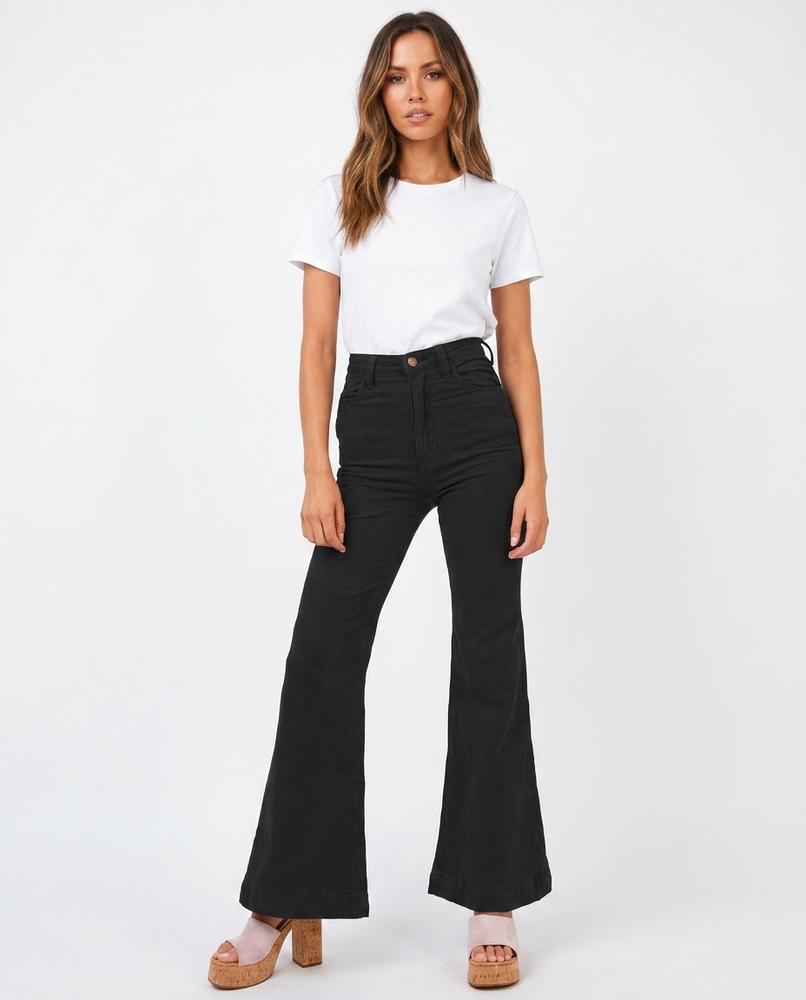 Cloppenburg Mode - Kiluk | Hochgeschnittene Ausgestellte Hose Damen