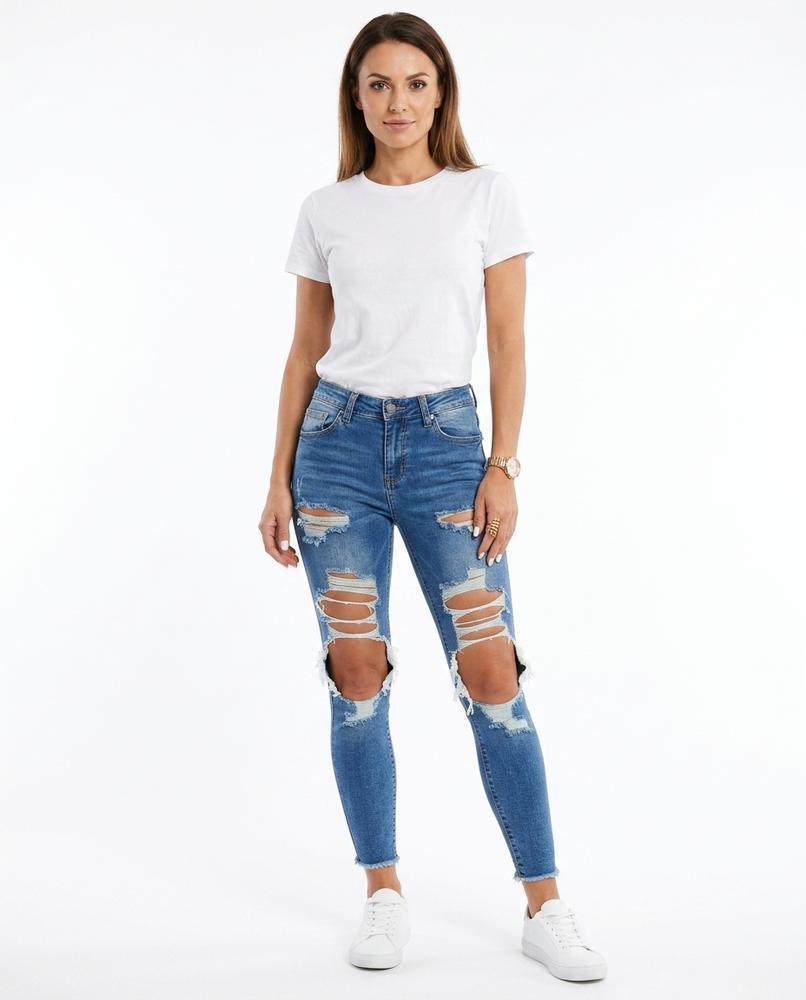 Cloppenburg Mode - Eifiv | Zerrissene Enganliegende Hose Damen