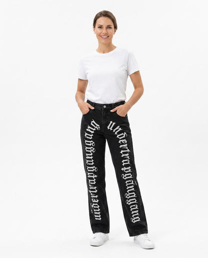 Cloppenburg Mode - Cibat | Gerade Geschnittene Bedruckte Hose Unisex