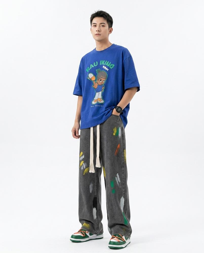 Cloppenburg Mode - Cahad | Weit Geschnittene Bemalte Hose Unisex
