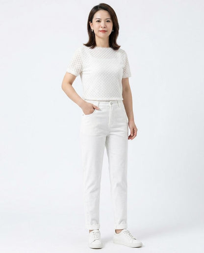 Cloppenburg Mode - Segis | Gerippte Bestickte Hose Damen