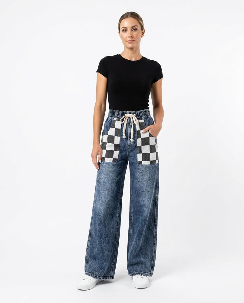 Cloppenburg Mode - Nagor | Weit Geschnittene Karierte Hose Unisex