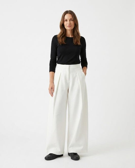 Cloppenburg Mode - Nibil | Weitgeschnittene Plissierte Hose Damen