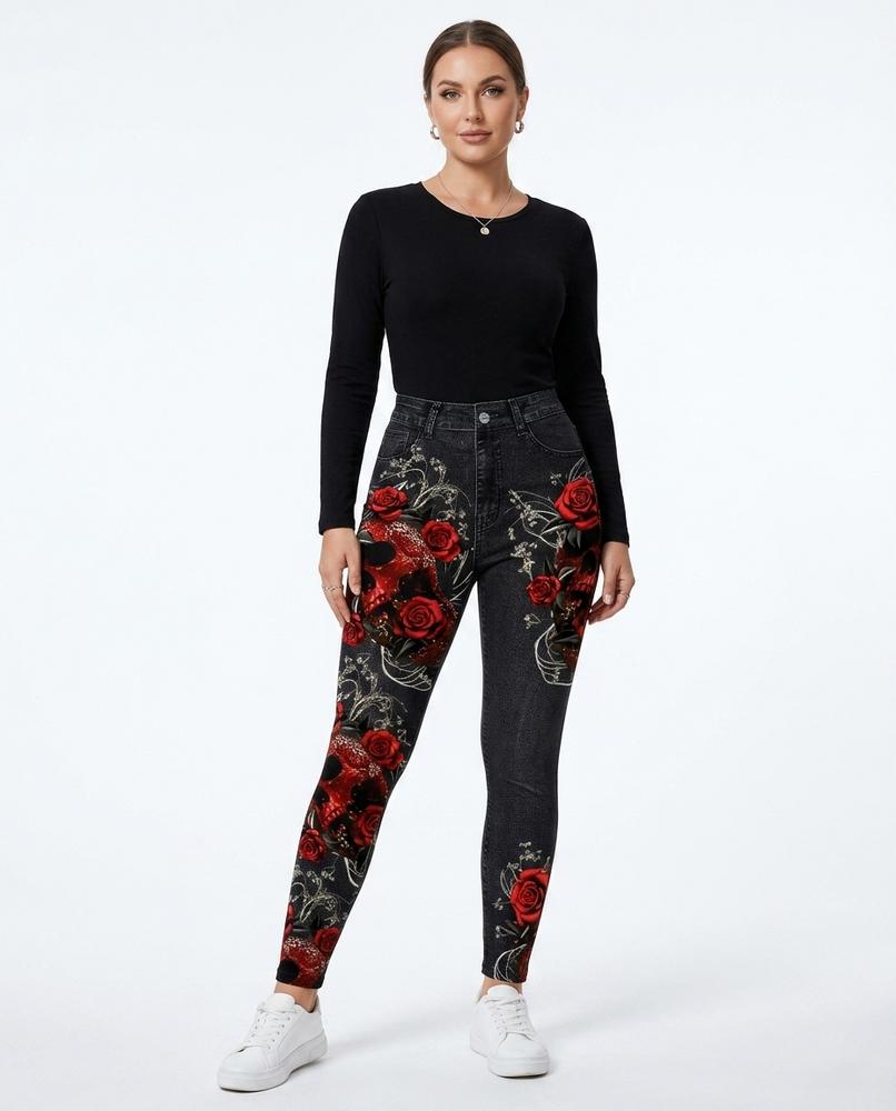 Cloppenburg Mode - Miruk | Bedruckt Eng Anliegend Hose Damen