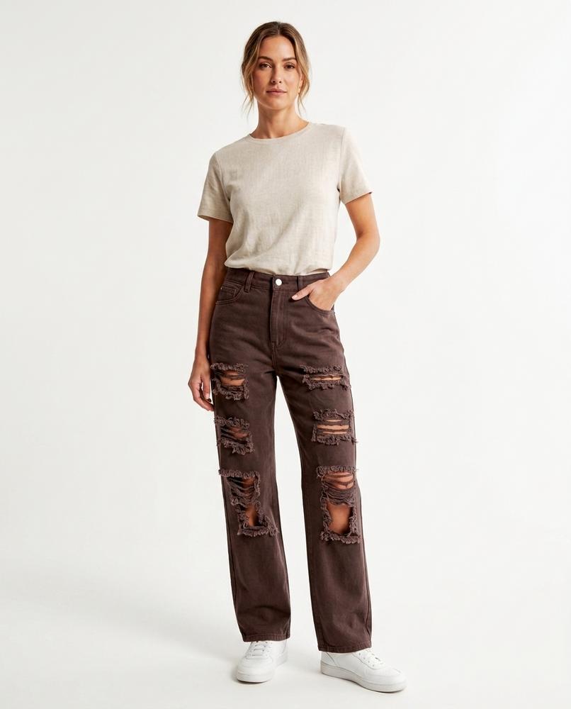 Cloppenburg Mode - Vebiv | Gerade Geschnittene Zerstörte Hose Unisex