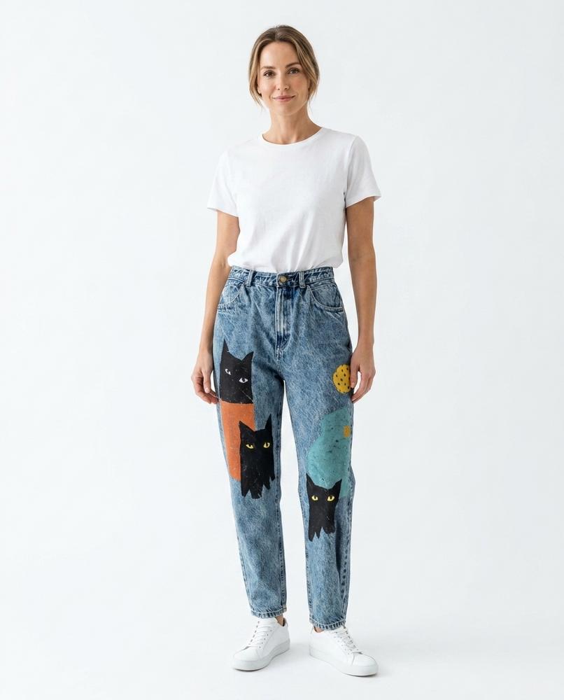 Cloppenburg Mode - Tugol | Bemalte Hochgeschnittene Hose Unisex