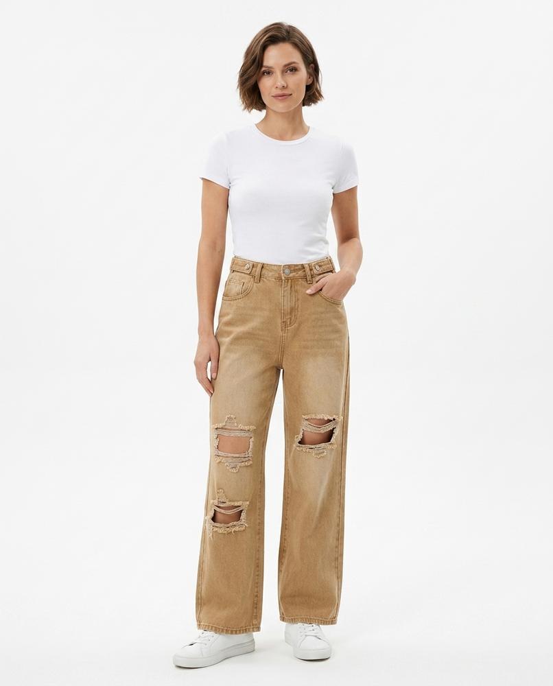 Cloppenburg Mode - Kubus | Gerissene Baumwoll Hose Unisex