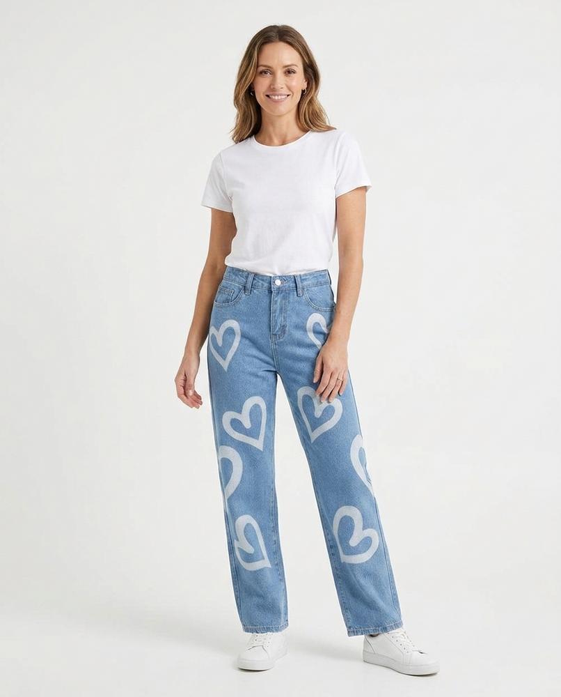 Cloppenburg Mode - Cakim | Gemusterte Gerade Geschnittene Hose Damen