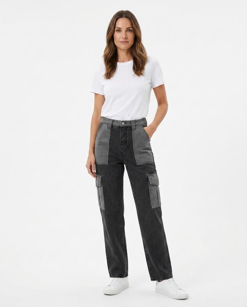Cloppenburg Mode - Yegek | Zweifarbige Gerade Geschnittene Hose Damen