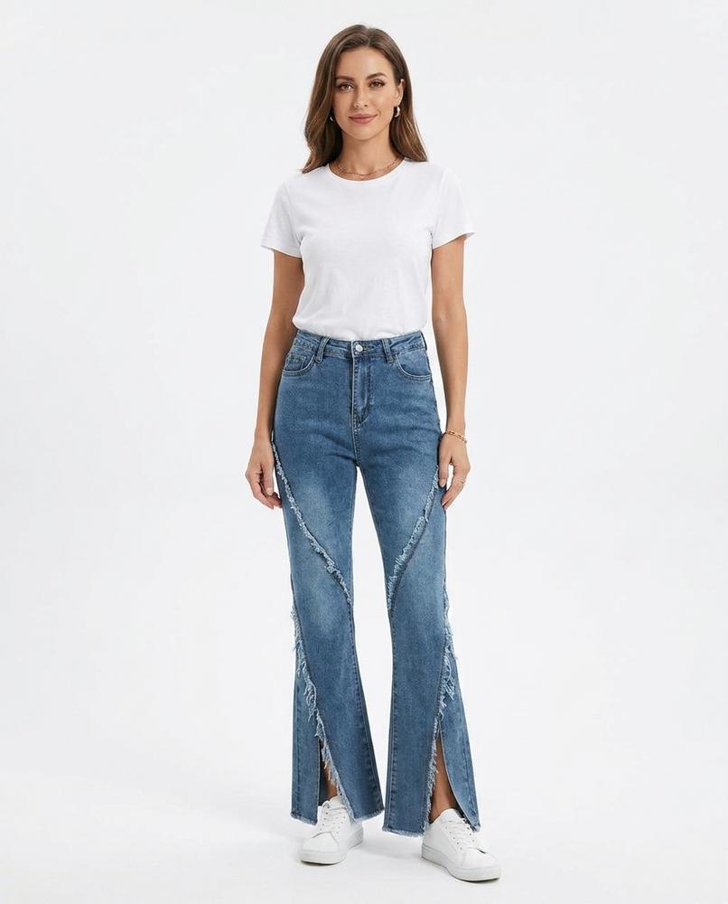 Cloppenburg Mode - Audes | Ausgestellte Fransige Hose Damen