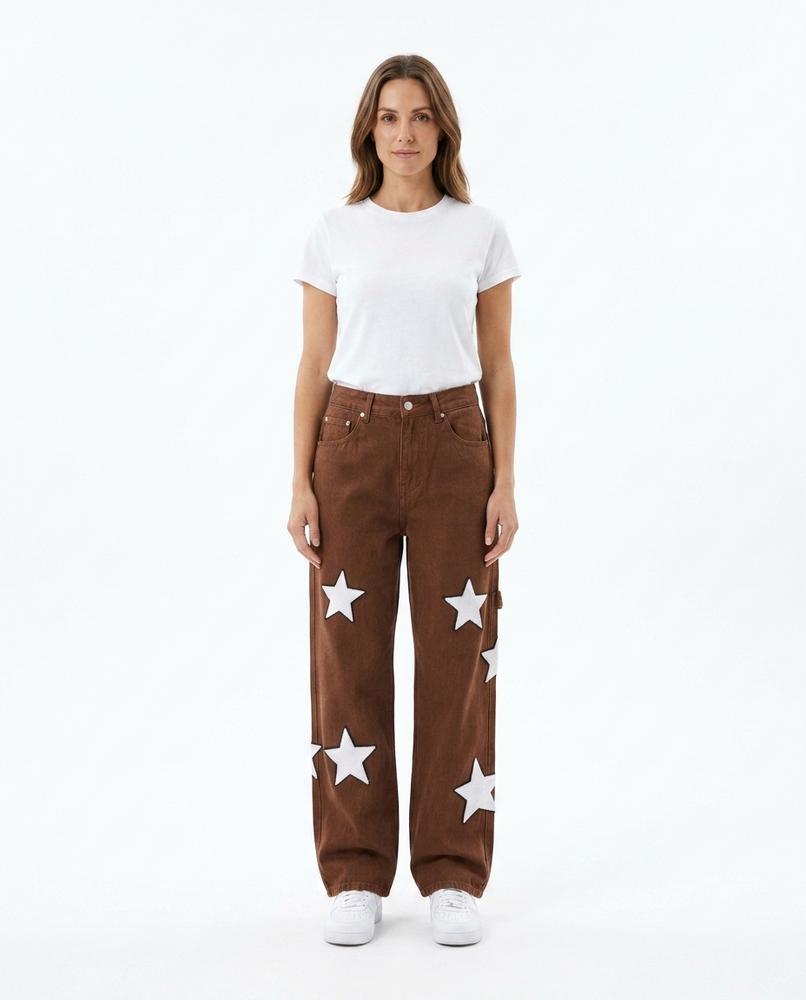 Cloppenburg Mode - Eavil | Gerade Geschnittene Applizierte Hose Unisex