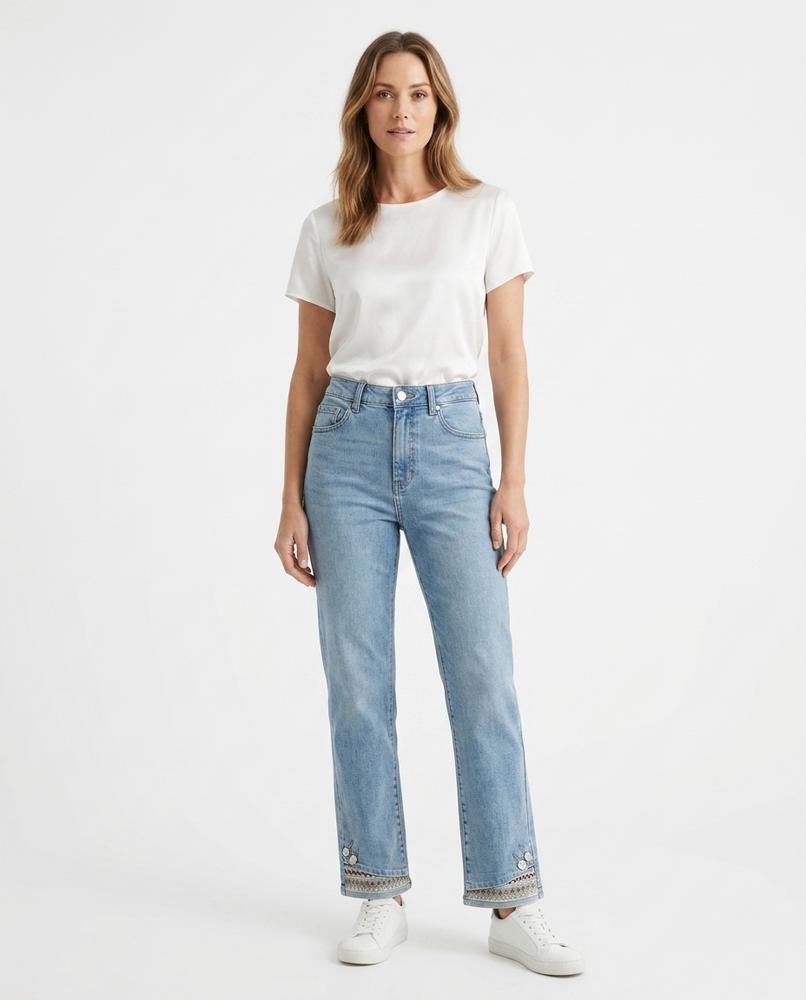 Cloppenburg Mode - Sumev | Gerade Geschnittene Bestickte Hose Damen