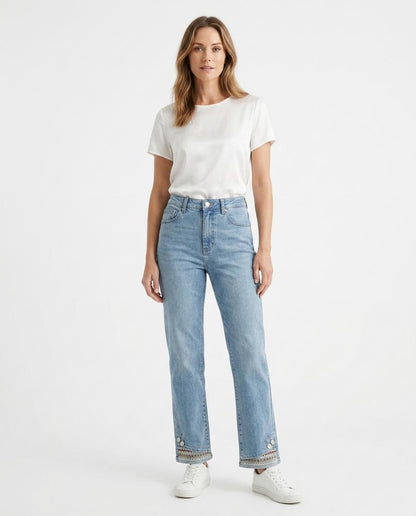 Cloppenburg Mode - Sumev | Gerade Geschnittene Bestickte Hose Damen