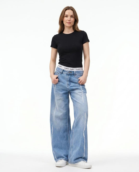 Cloppenburg Mode - Mukel | Weit Geschnittene Gewaschene Hose Unisex