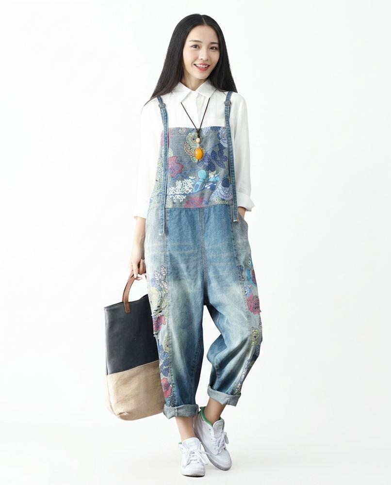 Cloppenburg Mode - Lisek | Geblümte Denim Hose Damen