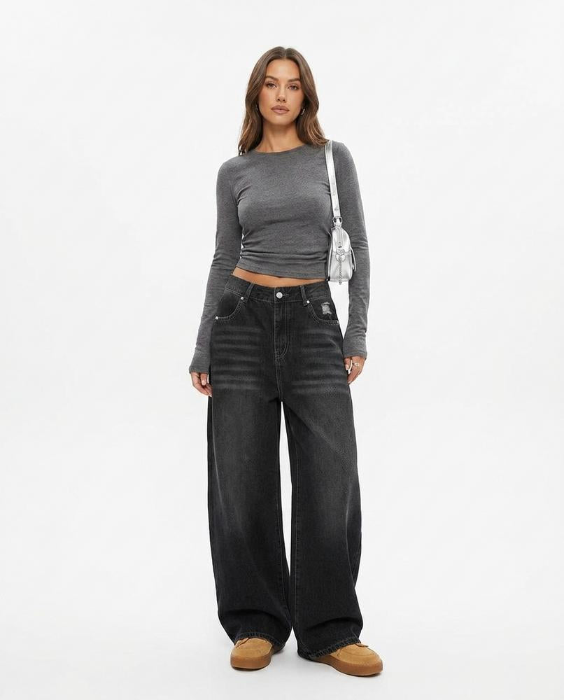 Cloppenburg Mode - Tivem | Weit Geschnittene Gewaschene Hose Unisex