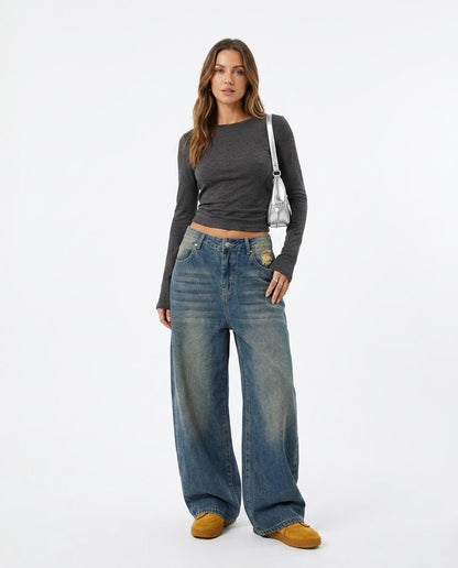 Cloppenburg Mode - Tivem | Weit Geschnittene Gewaschene Hose Unisex