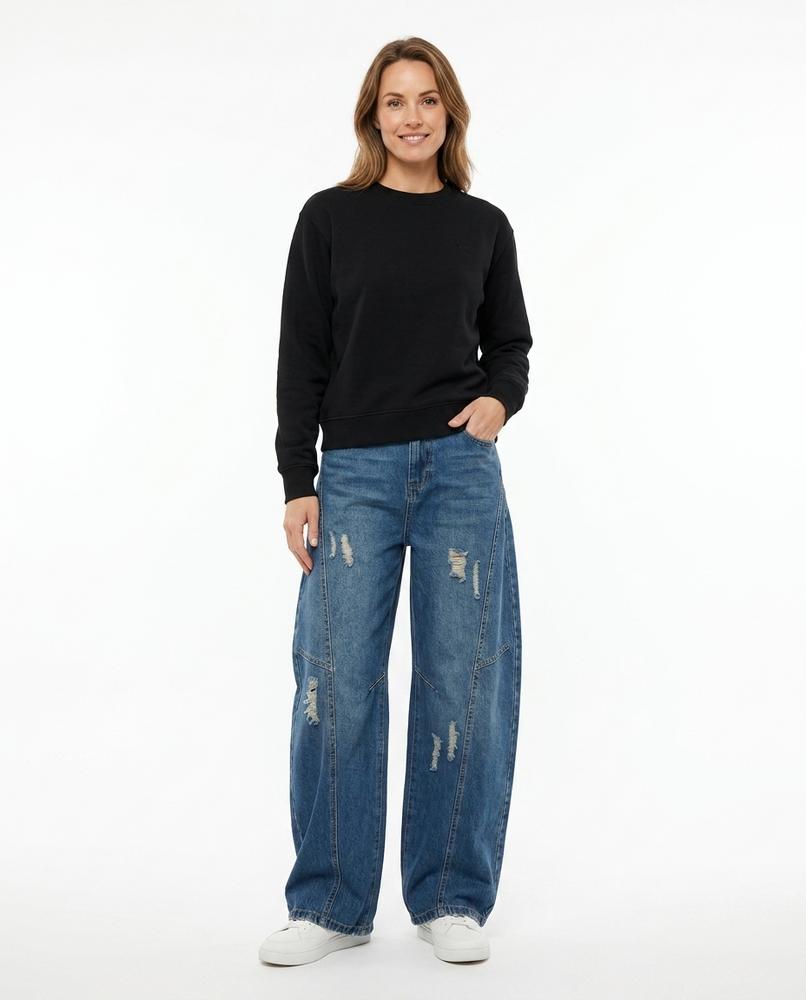 Cloppenburg Mode - Senon | Weit Geschnittene Zerrissene Hose Unisex
