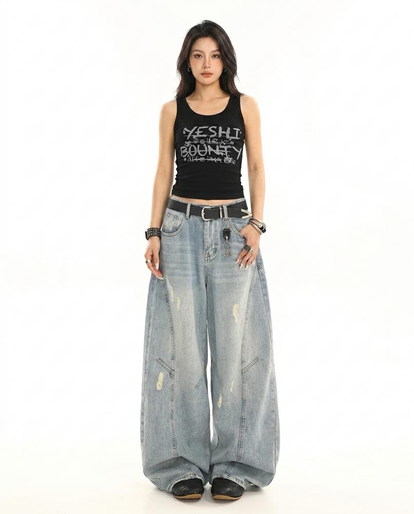 Cloppenburg Mode - Senon | Weit Geschnittene Zerrissene Hose Unisex