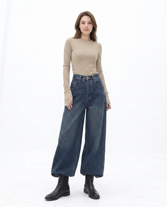 Cloppenburg Mode - Nafal | Weit Geschnittene Denim Hose Damen