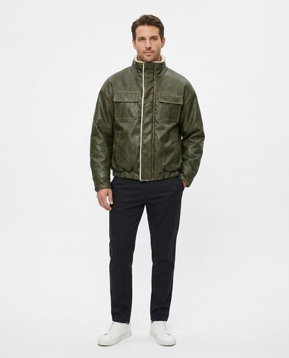 Cloppenburg Mode - Mivit | Gefütterte Lederoptik Jacke Unisex