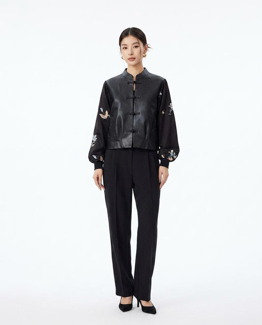 Cloppenburg Mode - Kuhur | Bestickte Kurzgeschnittene Jacke Damen
