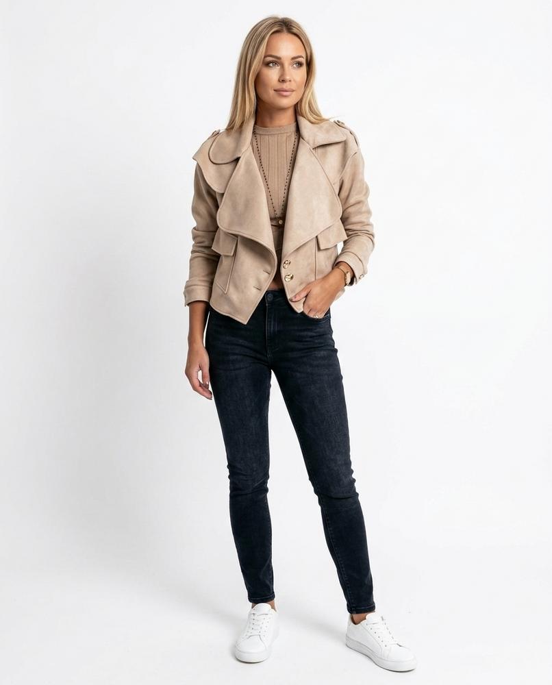 Cloppenburg Mode - Mofov | Kurzgeschnitten Offen Jacke Damen
