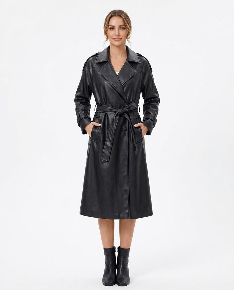 Cloppenburg Mode - Lavek | Gegürtet Glatt Mantel Damen