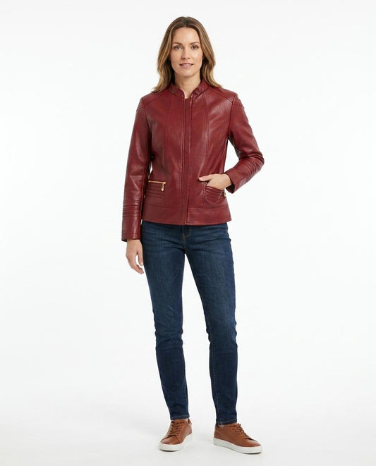 Cloppenburg Mode - Mehut | Lederähnliche Abgesteppte Jacke Damen