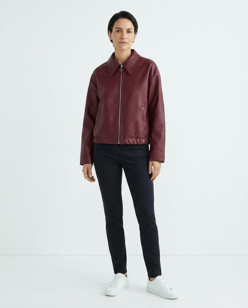 Cloppenburg Mode - Nuvan | Kunstleder Reißverschluss Jacke Damen