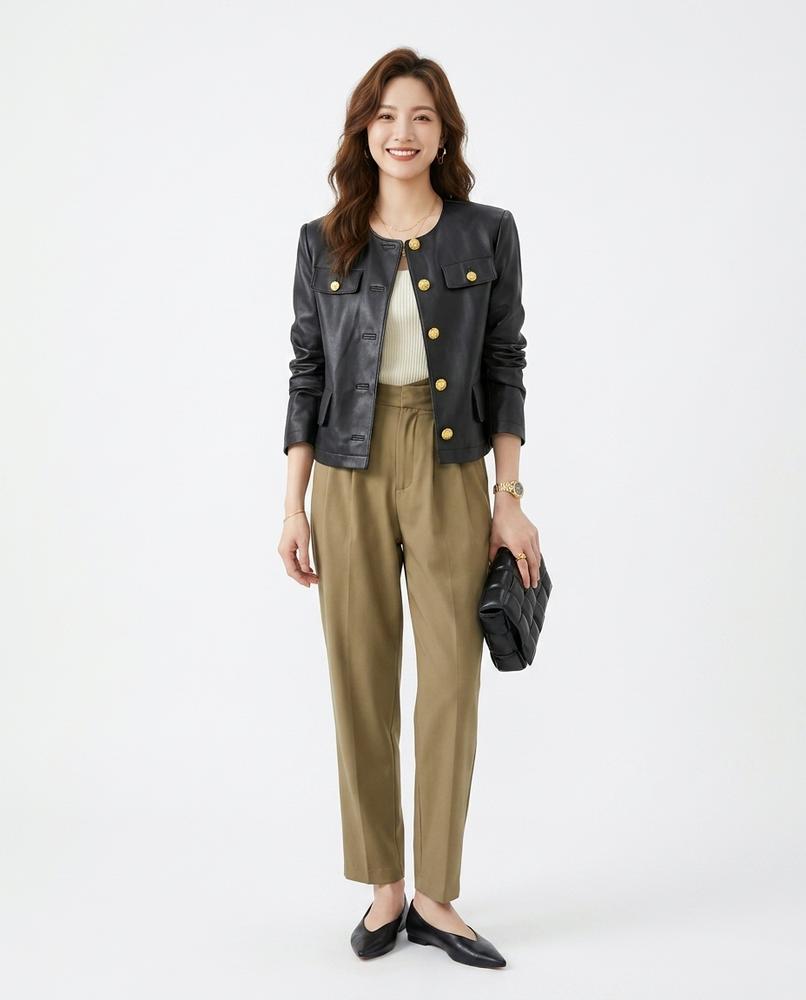 Cloppenburg Mode - Dulel | Geknöpft Kragenlos Jacke Damen