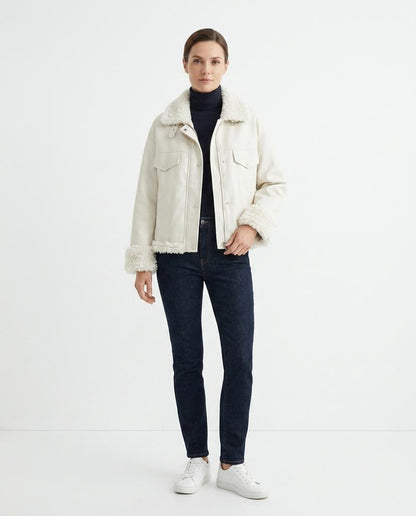 Cloppenburg Mode - Tofad | Gefütterte Lederimitat Jacke Damen