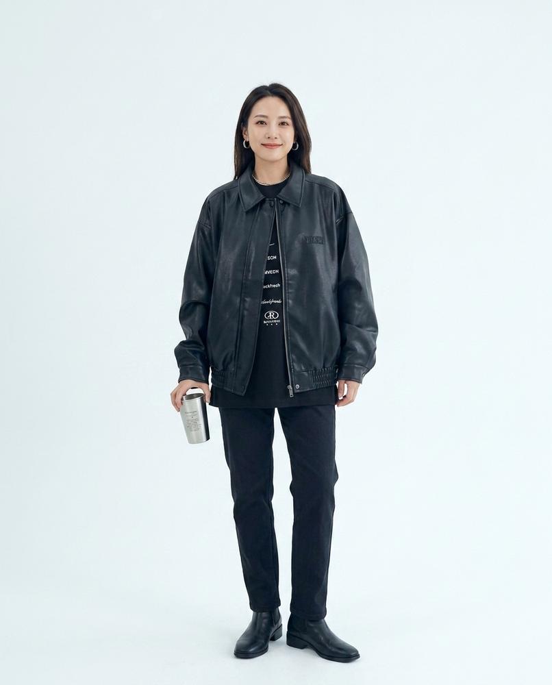Cloppenburg Mode - Euduk | Weite Lederoptik Jacke Damen