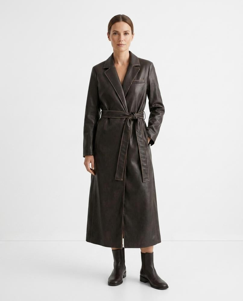 Cloppenburg Mode - Muvuv | Gegürteter Abgesteppter Mantel Damen