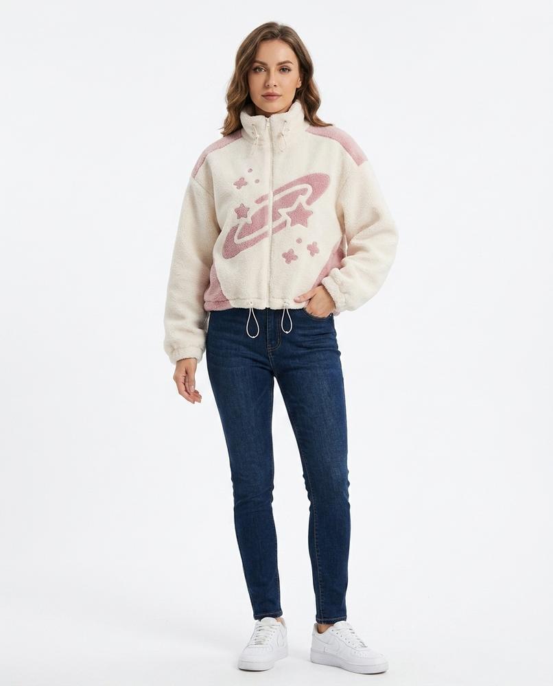 Cloppenburg Mode - Vihut | Plüschige Gemusterte Jacke Unisex