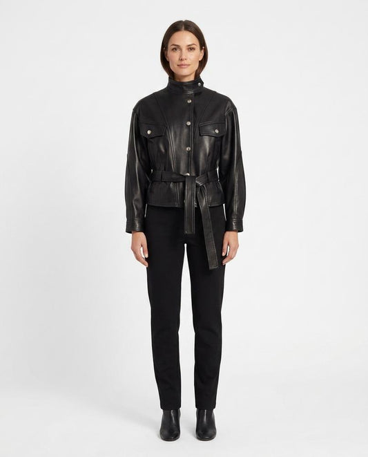 Cloppenburg Mode - Eigor | Gegürtelt Hochgeschlossen Jacke Damen