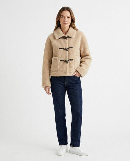 Cloppenburg Mode - Tafek | Kurzgeschnittene Teddyfell Jacke Damen