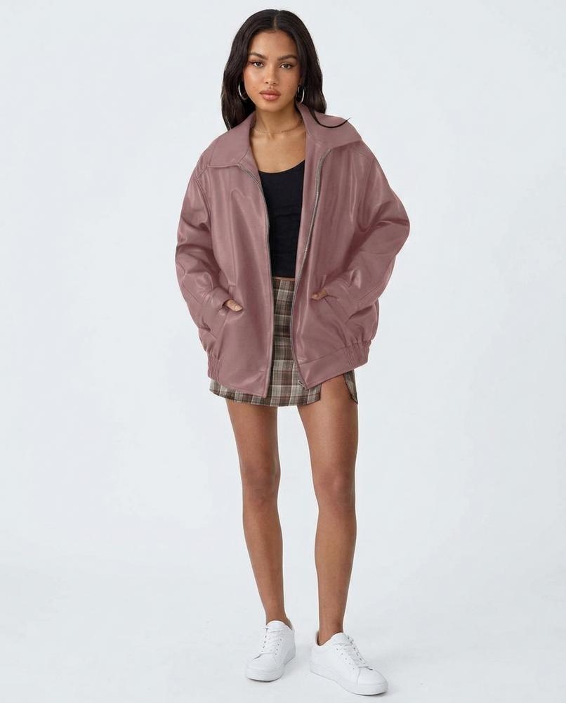 Cloppenburg Mode - Tekik | Lockere Kunstleder Jacke Damen