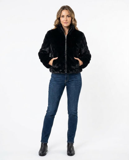 Cloppenburg Mode - Mudes | Pelzige Gefütterte Jacke Damen