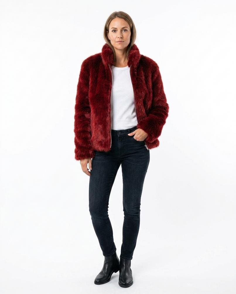 Cloppenburg Mode - Mudes | Pelzige Gefütterte Jacke Damen