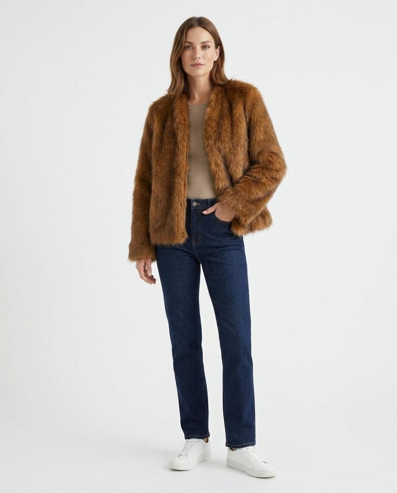 Cloppenburg Mode - Cogen | Pelzig Verschlusslos Jacke Damen